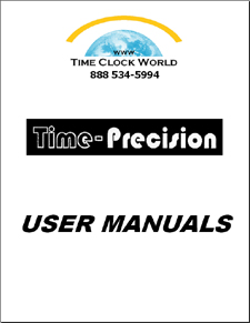 Time Precision User Manuals