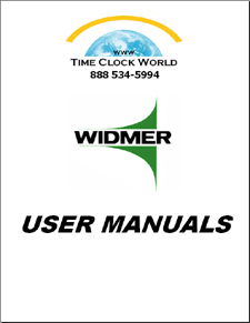 Widmer User Manuals