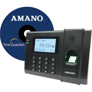 Amano Time Guardian with FPT80 Biometric Fingerprint Reader