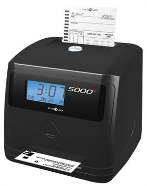Pyramid 5000+ Totalizer Time Clock