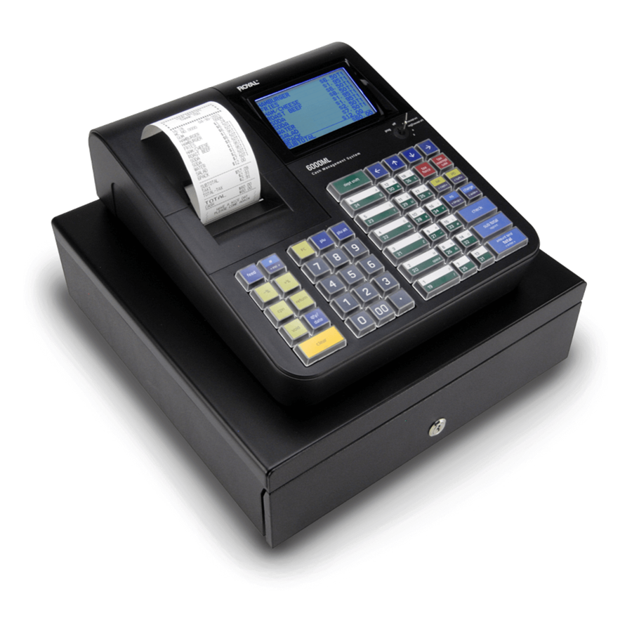 Royal 6000ML Electronic Cash Register