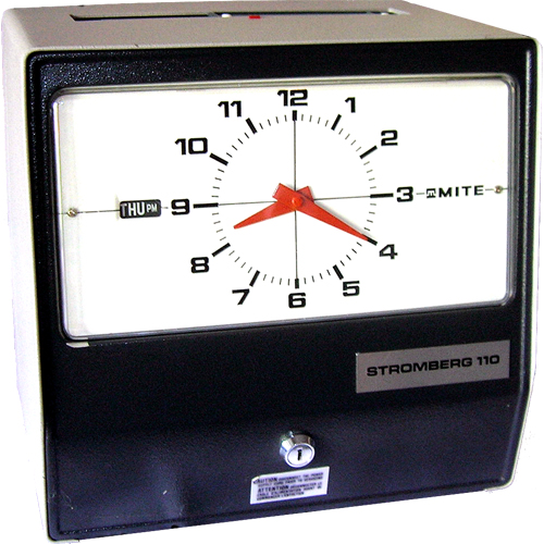 Stromberg 110 Mechanical Time Clock