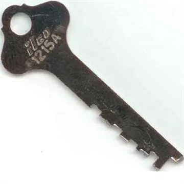 1215A Time Clock Key, photo 1