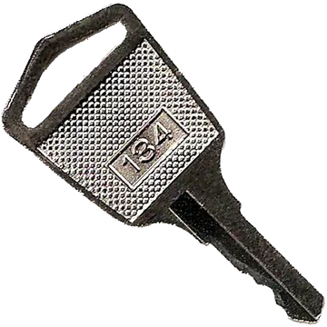 134 Time Clock Key, photo 2