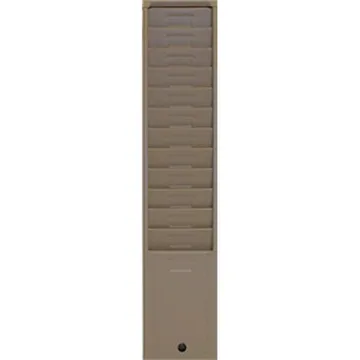 157H Time Card Rack, photo 2