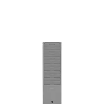 166H Time Card Rack, photo 3