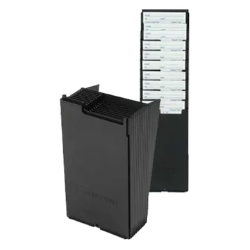 Acroprint 10-Pocket Expanding Time Card Rack