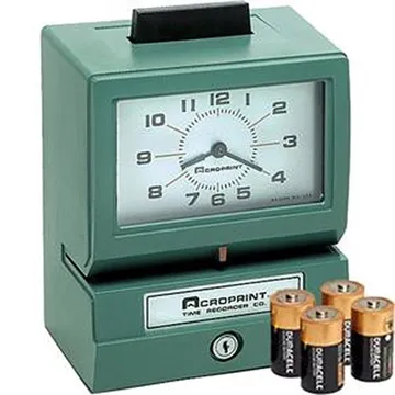 Acroprint 125BP Battery Powered "BOSS" Time Clock