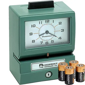Acroprint 125BP Battery Powered "BOSS" Time Clock, photo 2
