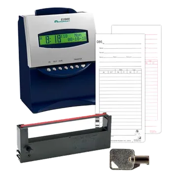 Acroprint ES1000 Atomic Time Totalizing Time Clock, photo 2