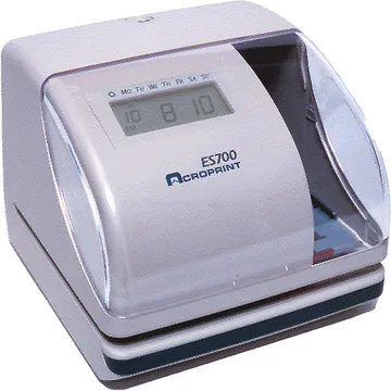 Acroprint ES700 Electronic Time Clock - beige