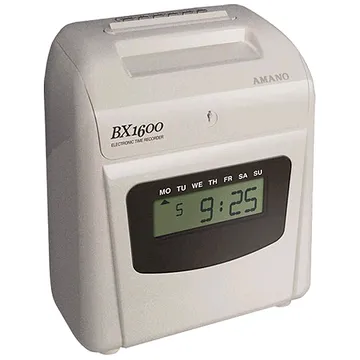 Amano BX1600 Electronic Time Clock, photo 2