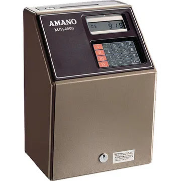 Amano MJR-8000 (original) Totalizer Time Clock