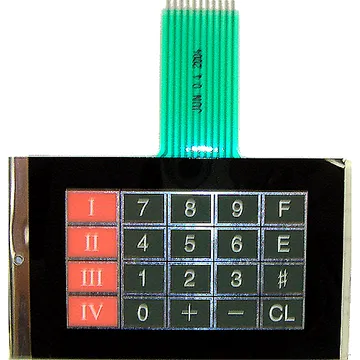 Amano MJR-8000 Replacement Key Pad, photo 2