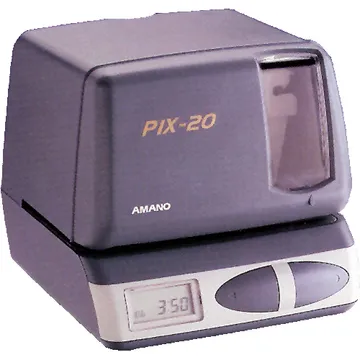 Amano PIX-20 Electronic Time Clock