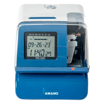 Amano PIX-200 Atomic Electronic Time Clock