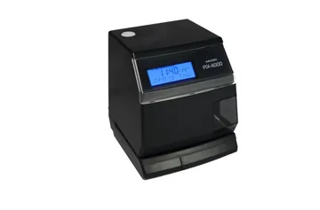 Amano PIX-4000 Electronic Time Recorder and Document Stamp, photo 2