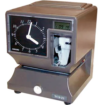 Amano TCX21 Electronic Time Clock, photo 2