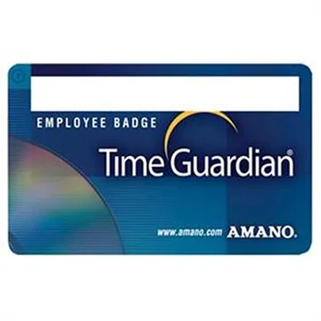 Amano Time Guardian Magnetic Stripe Employee Badges - pack of 25