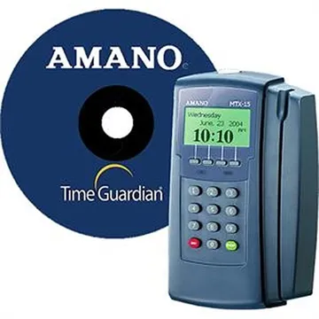 Amano Time Guardian with MTX-15 Clock Terminal Time System