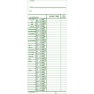 ATT311 Time Card, photo 2