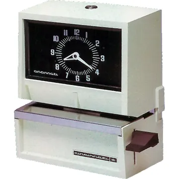 Cincinnati 10,000 series Mechanical Time Clock