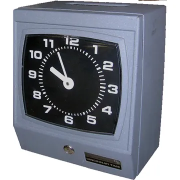 Cincinnati 3000 series "Clipper" gray Mechanical Time Clock