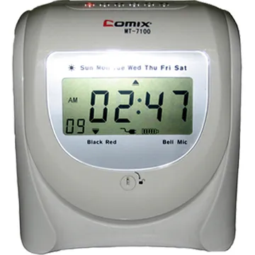 Comix MT7100 Electronic Time Clock