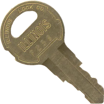 F258 Time Clock Key, photo 2