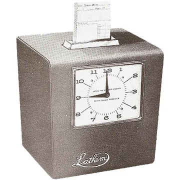 Lathem 1100 series Mechanical Time Clock