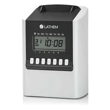 Lathem 700E Calculating Electronic Time Clock