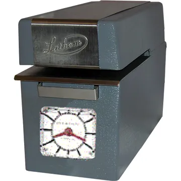 Lathem DR series Mechanical Time and Date Stamp