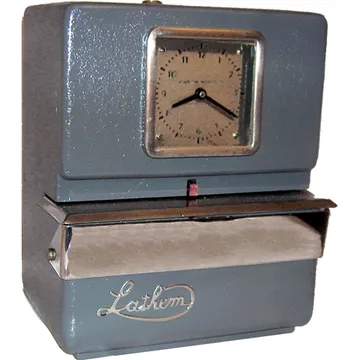 Lathem Mechanical Time Recorder