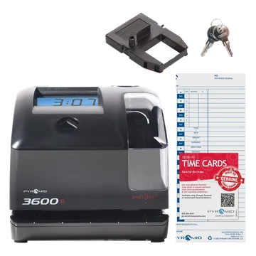 Pyramid 3600ss Electronic Time Clock