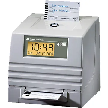 Pyramid 4000 Totalizer Time Clock