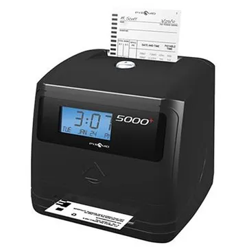 Pyramid 5000+ Totalizer Time Clock