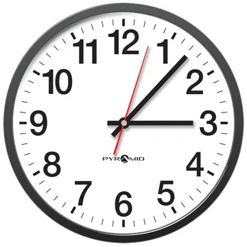 Pyramid Q-12210 Standalone Analog Wall Clock