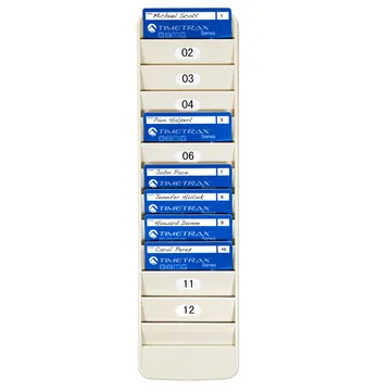 Pyramid TimeTrax Badge Rack
