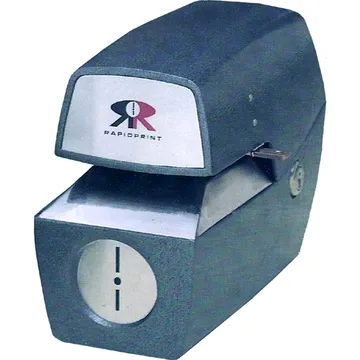 Rapidprint A-series blue-gray Mechanical Time (AR-1), Date (AD-1) and/or Numbering (AN-1) Stamp
