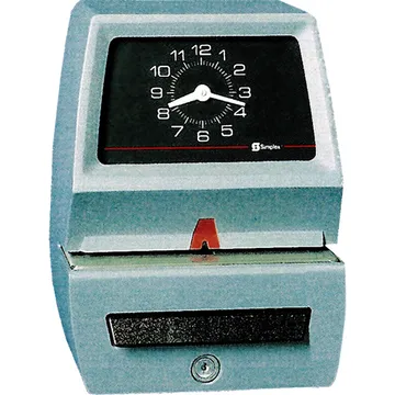 Simplex 1101 TR-1 - blue-gray Mechanical Time Clock