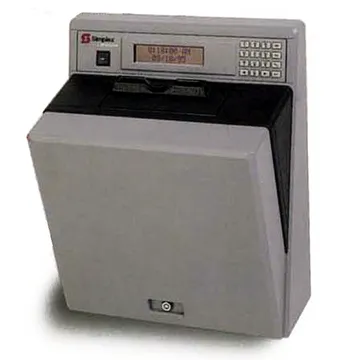 Simplex 1405-9101 - Simplex Consecutive Totalizing Payroll Time Recorder Clock