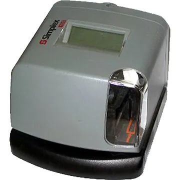 Simplex 1603-9109 - Simplex 125 Electronic Time Clock