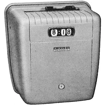 Simplex 8500 Mechanical Time Clock