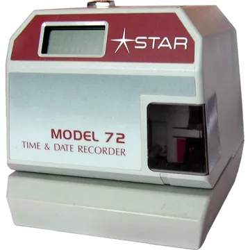 Star Model 72 Electronic Time Clock
